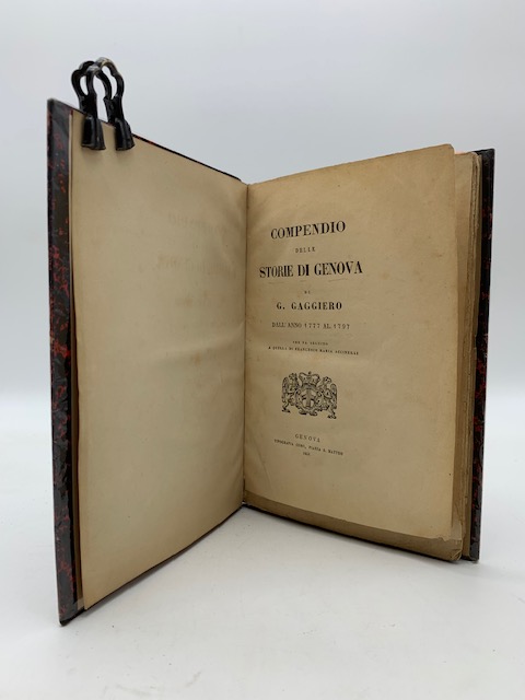 Compendio delle storie di Genova dall'anno 1777 al 1797 che fa seguito a quello di Francesco Maria Accinelli